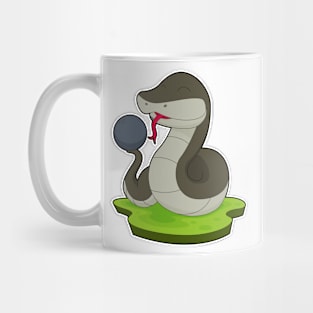 Snake Bowling Bowling ball Mug